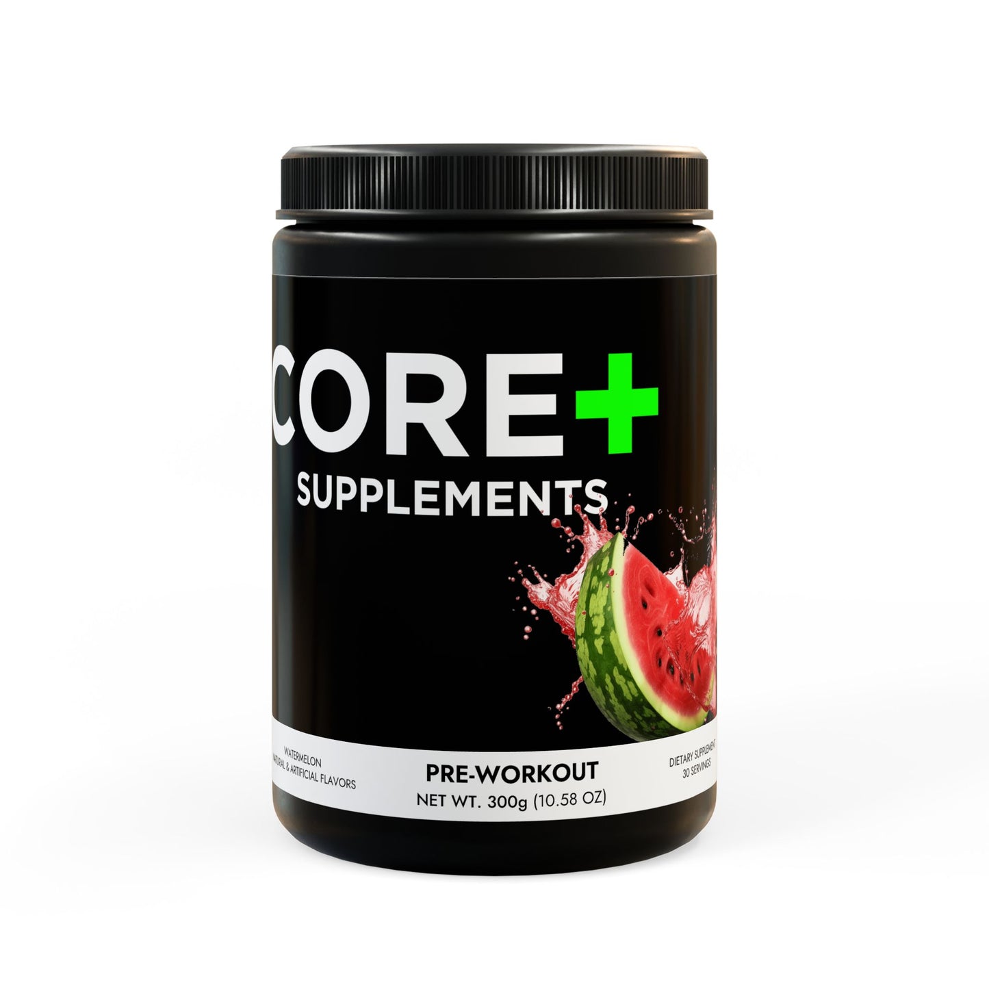Pre‑Workout+ Powder – Watermelon (300 g / 10.58 oz)