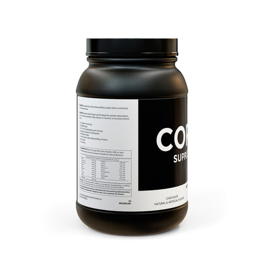 Whey Isolate Protein, Chocolate (907g, 2lb)